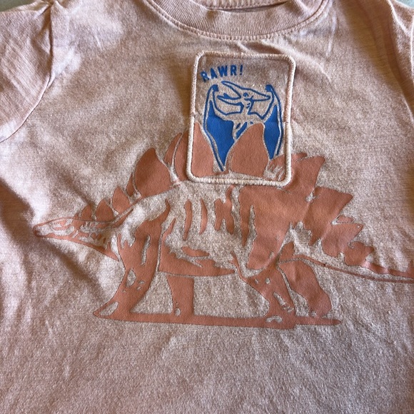GAP Kids - Light Pink Short Sleeve Dino Tee - Picture 3 of 4